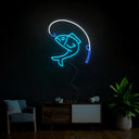 Fishing Neon Sign - Reels Custom