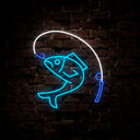 Fishing Neon Sign - Reels Custom