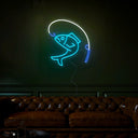 Fishing Neon Sign - Reels Custom