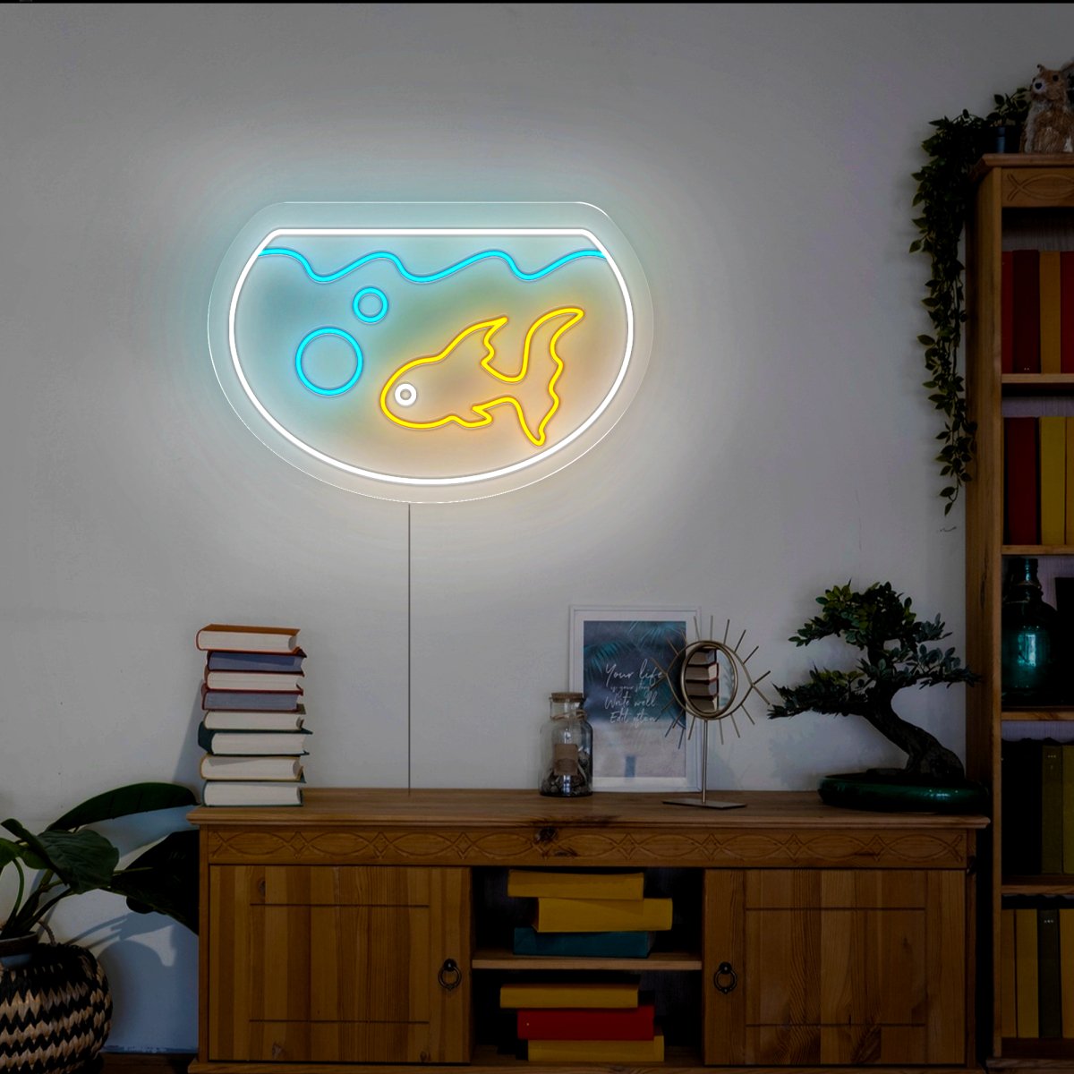 Fishtank Neon Sign - Reels Custom
