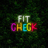 Fit Check Neon Sign - Reels Custom