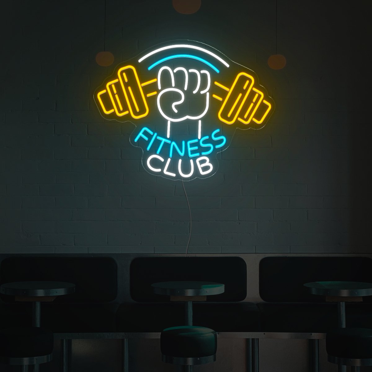 Fitness Club Led Neon Sign - Reels Custom