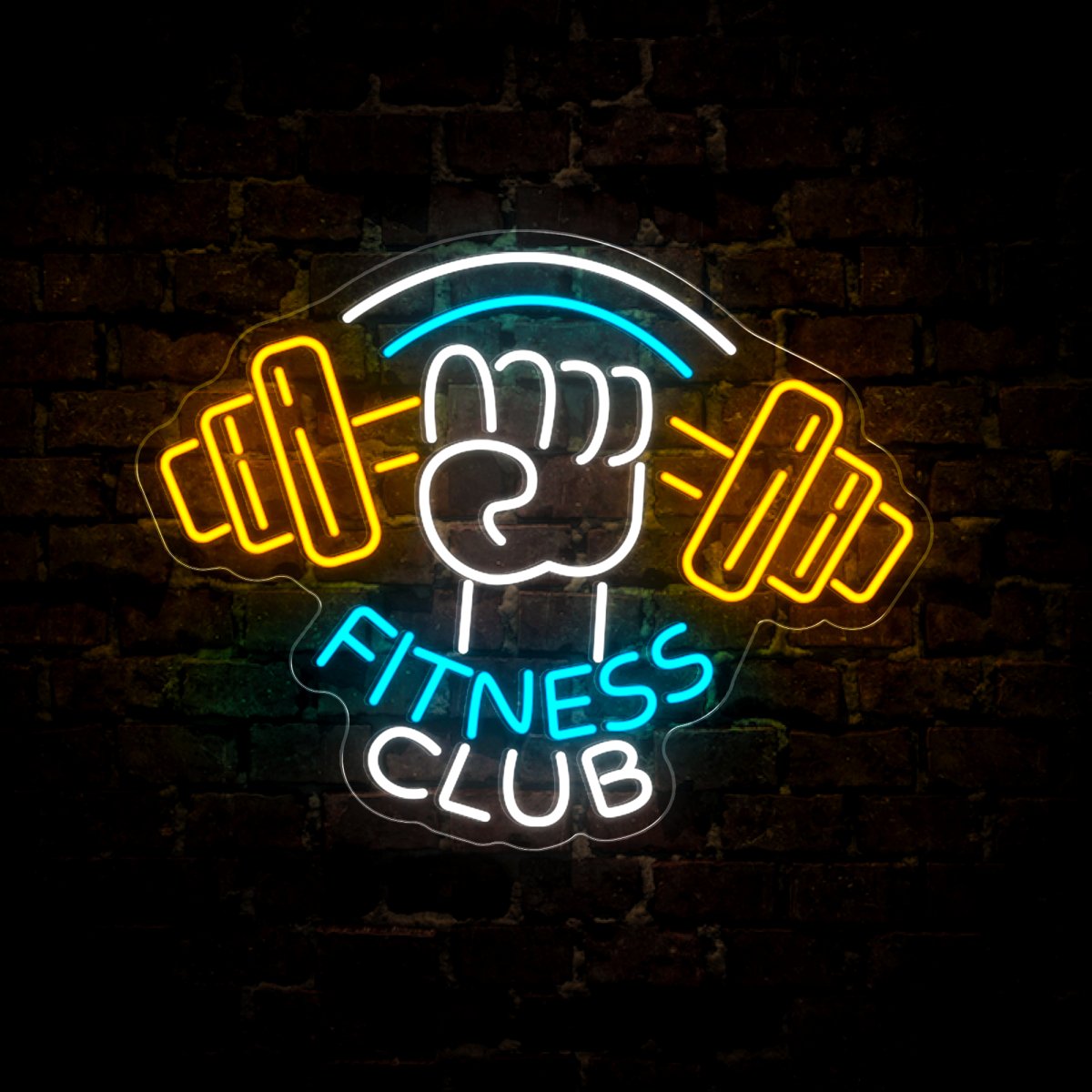 Fitness Club Led Neon Sign - Reels Custom