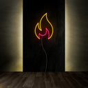 Flame Led Neon Sign - Reels Custom