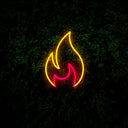 Flame Led Neon Sign - Reels Custom