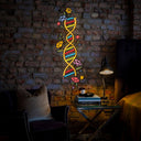 Floral DNA Artwork Neon Sign - Reels Custom