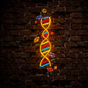 Floral DNA Artwork Neon Sign - Reels Custom