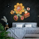 Flower Cute Trendy Artwork Led Neon Sign - Reels Custom