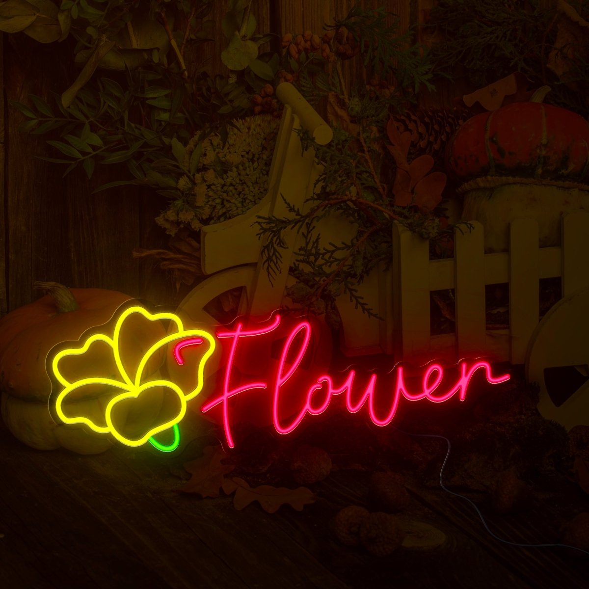 Flower Shop Neon Sign - Reels Custom