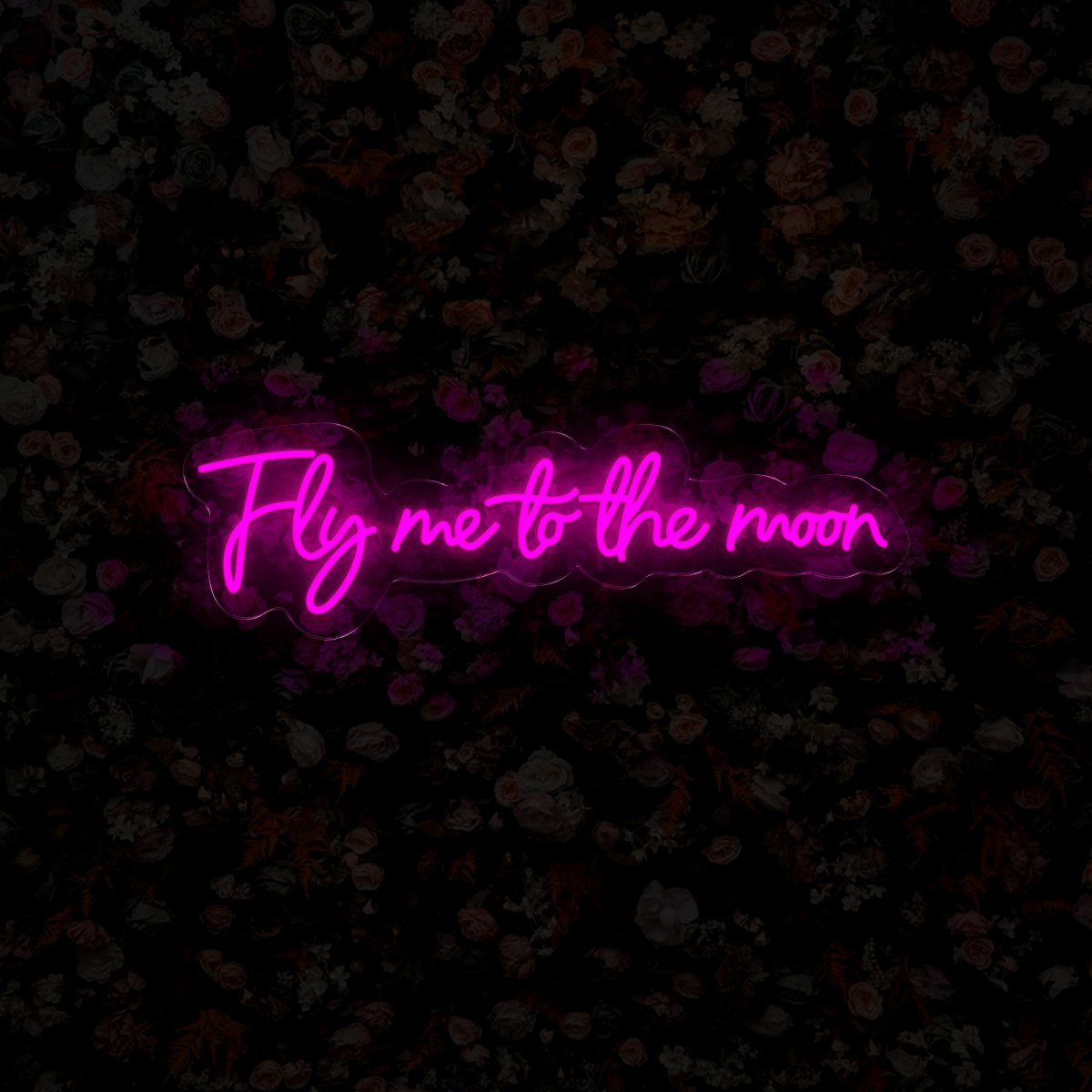 Fly Me To The Moon Neon Sign - Reels Custom