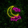 Flying Bats Neon Sign - Reels Custom