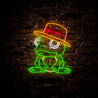 Frog With Cowboy Hat Neon Sign - Reels Custom