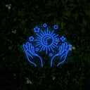 Galaxy Moon And Star Neon Sign - Reels Custom