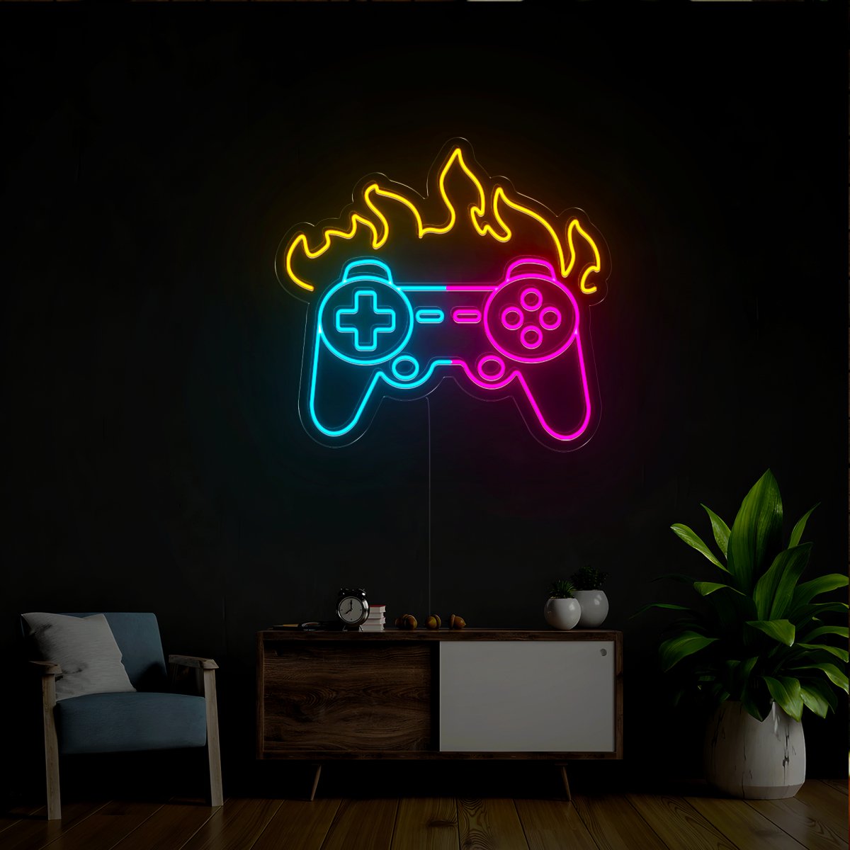 Game Neon Sign - Reels Custom