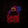 Game Over Neon Sign - Reels Custom