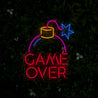 Game Over Neon Sign - Reels Custom