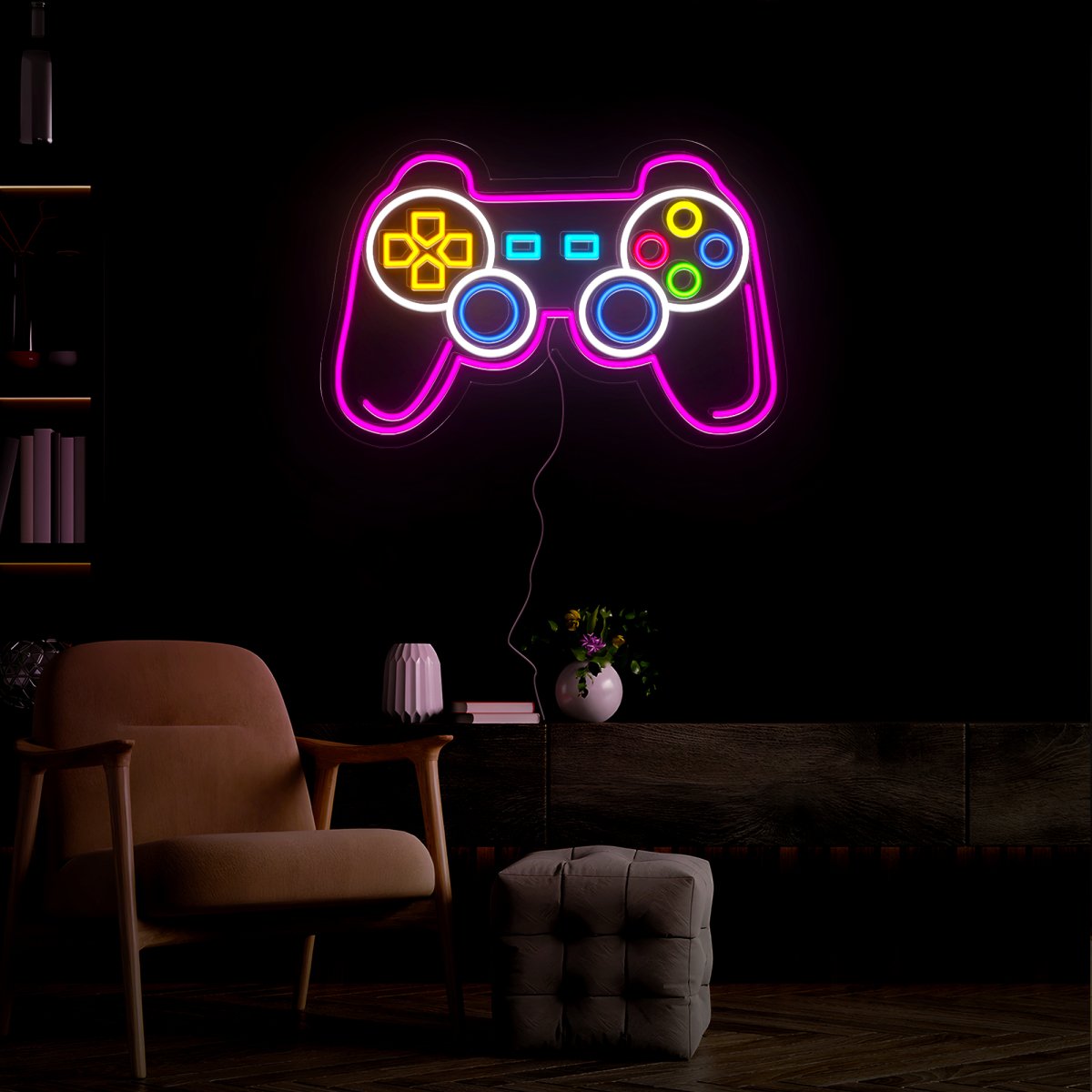 Gamepad Decoration Flex Silicone Neon Sign - Reels Custom