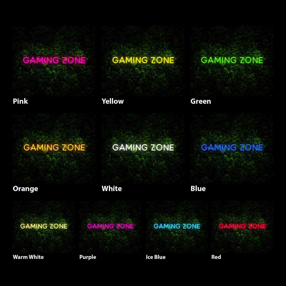 Gaming Zone Neon Sign - Reels Custom