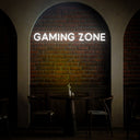Gaming Zone Neon Sign - Reels Custom