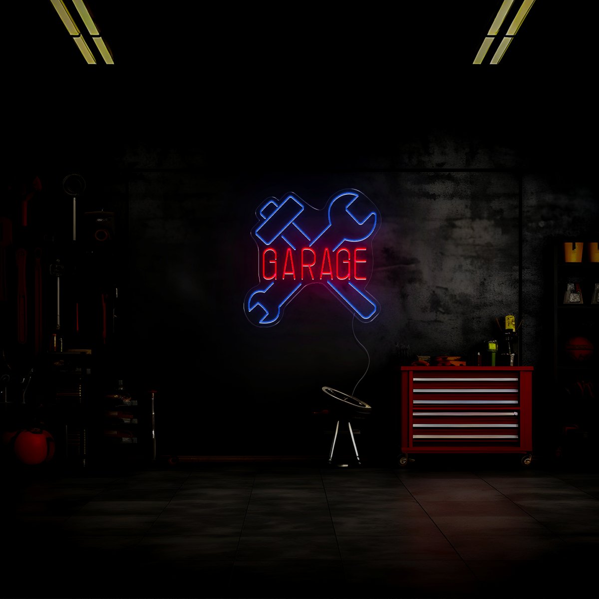 Garage Neon Sign - Reels Custom