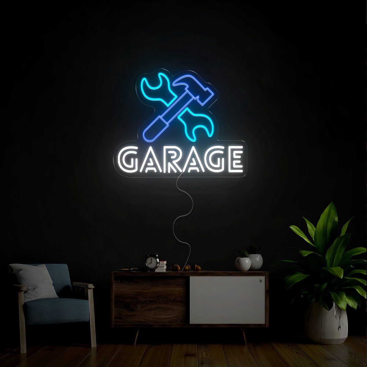 Garage Neon Sign - Reels Custom