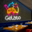 Gelato Neon Sign - Reels Custom