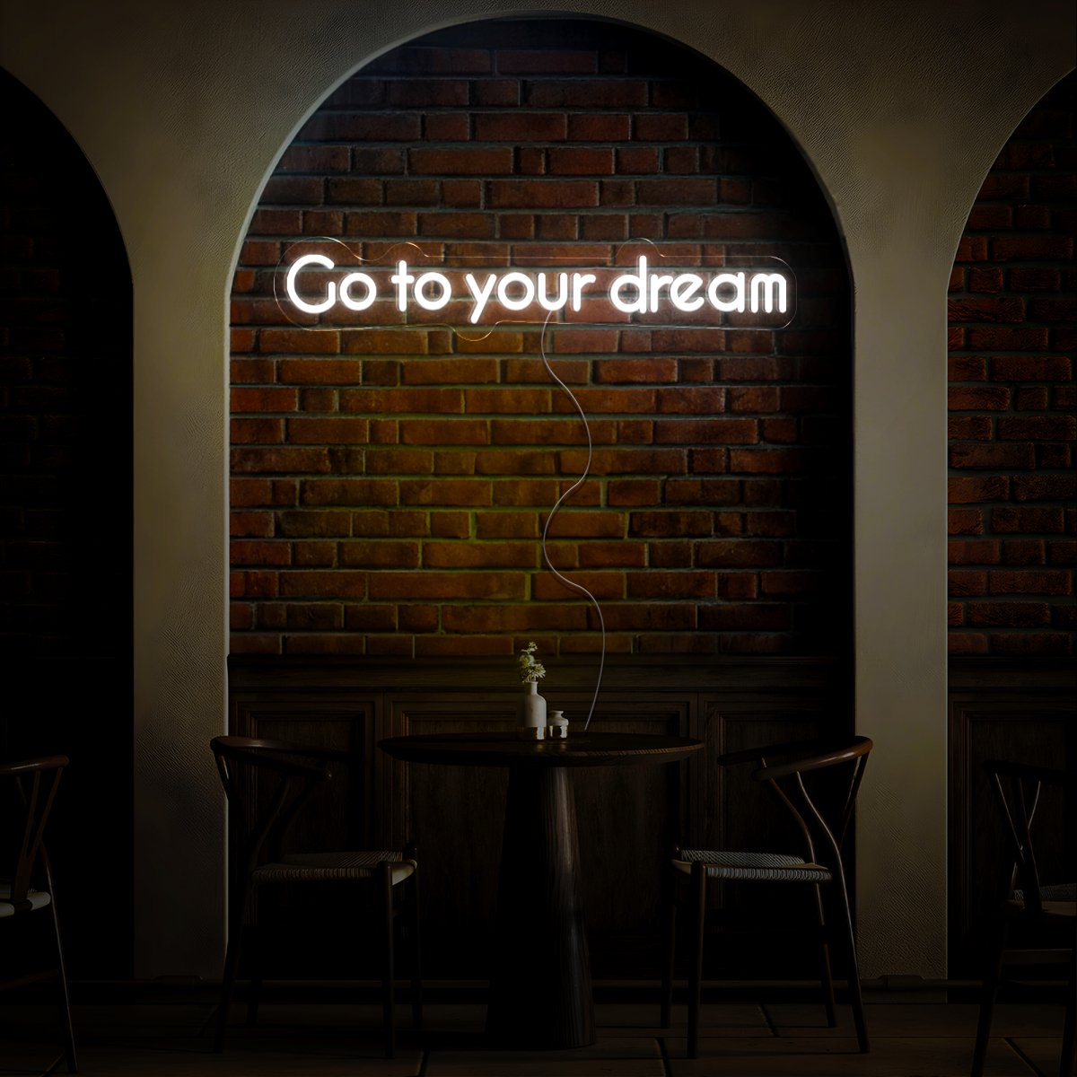 Go To Your Dream Neon Sign - Reels Custom
