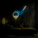 Golf Ball Neon Sign - Reels Custom