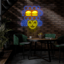 Good Food Good Mood Artwork Neon Sign - Reels Custom