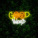 Good Vibes Neon Sign - Reels Custom