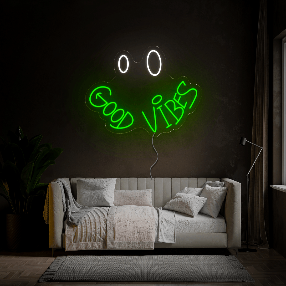 Good Vibes Neon Sign - Reels Custom