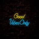 Good Vibes Only Neon Sign - Reels Custom