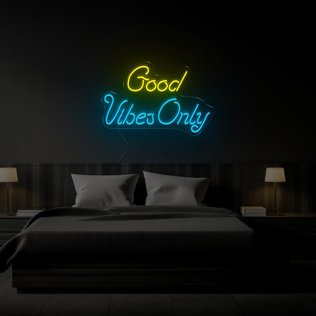 Good Vibes Only Neon Sign - Reels Custom