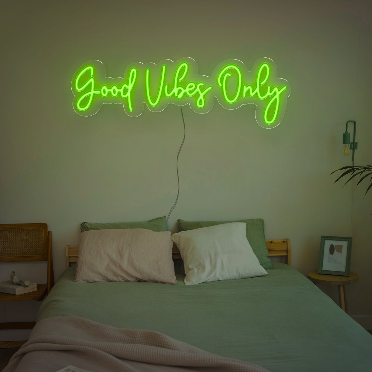 Good Vibes Only Quotes Led Neon Sign - Reels Custom