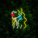 Graceful Lady Neon Sign - Reels Custom