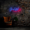 Grateful Neon Sign - Reels Custom