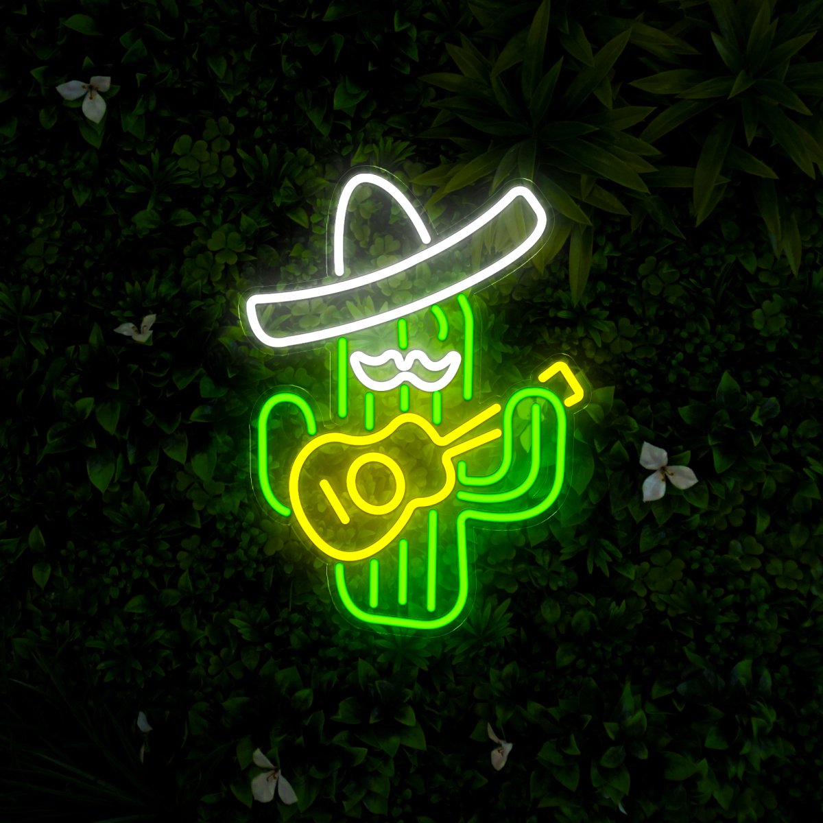 Green Cactus Led Neon Sign - Reels Custom