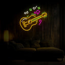Guitar Led Neon Sign - Reels Custom