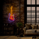 Guitar Led Neon Sign - Reels Custom