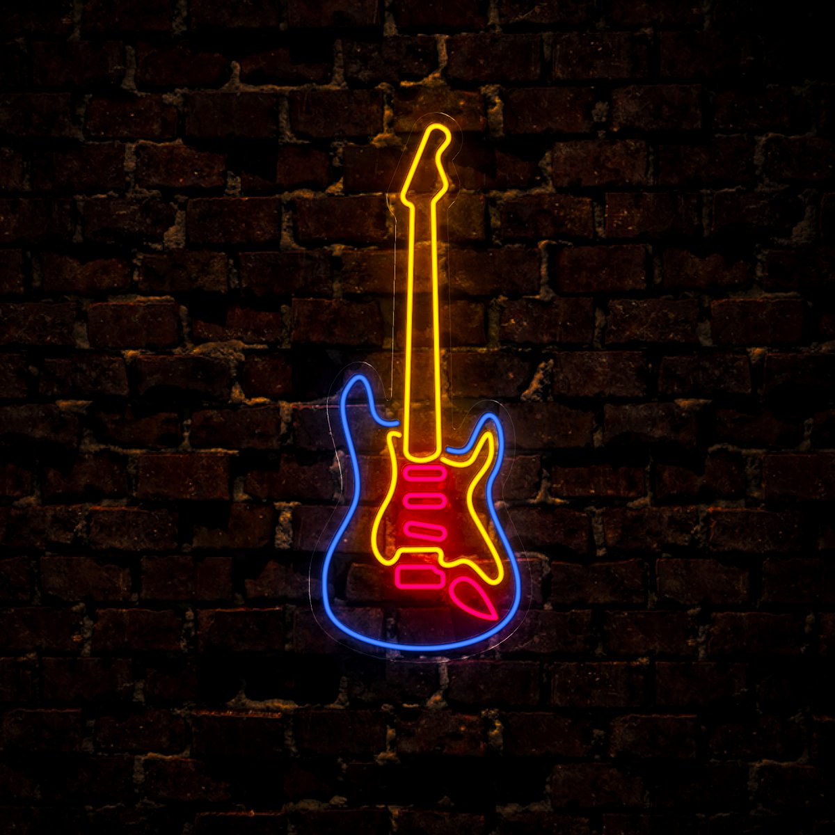 Guitar Led Neon Sign - Reels Custom