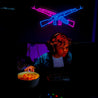 Gun Neon Signs AK 47 Neon Sign For Gamers - Reels Custom