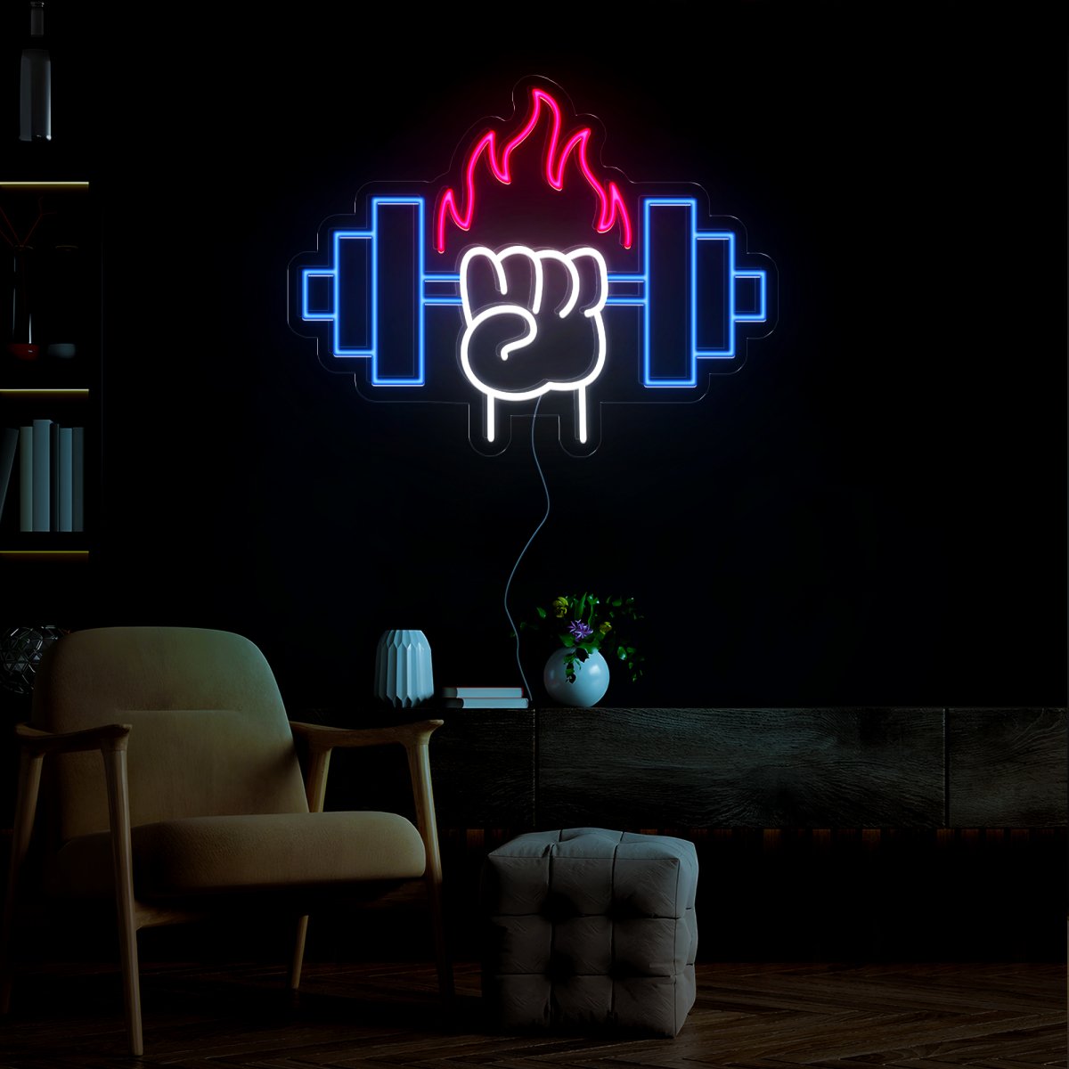 Gym & Fitness Neon Sign - Reels Custom