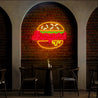 Hamburger Restaurant Neon Sign - Reels Custom