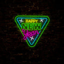 Happy New Year 2024 Neon Sign - Reels Custom