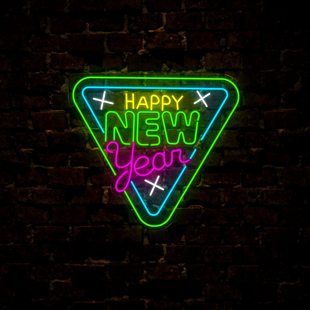 Happy New Year 2024 Neon Sign - Reels Custom