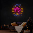 Happy New Year 2024 Neon Sign - Reels Custom
