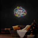 Happy New Year 2024 Neon Sign - Reels Custom