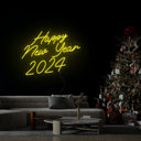 Happy New Year 2024 Neon Sign - Reels Custom
