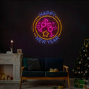 Happy New Year 2024 Neon Sign - Reels Custom