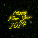 Happy New Year 2024 Neon Sign - Reels Custom